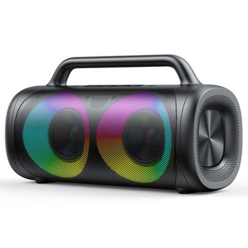 Boxa Portabila Joyroom JR-MW02, BT 5.0, cu LED, 2400mAh, 2x20W - Negru