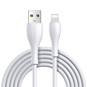 Cablu Date si Incarcare Joyroom S-2030M8, USB-A la Lightning, 2.4A, 2m - Alb