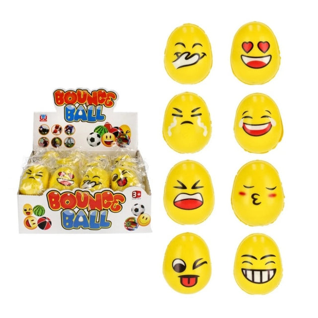 Jucarie antistres - emoticon, forma ou, diverse modele, 3+ ani, MegaCreative, 458296
