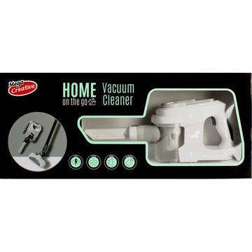 Electrocasnice de jucarie - aspirator portabil - cu sunete si lumini, alb-verde, MegaCreative 478672, 3+ ani