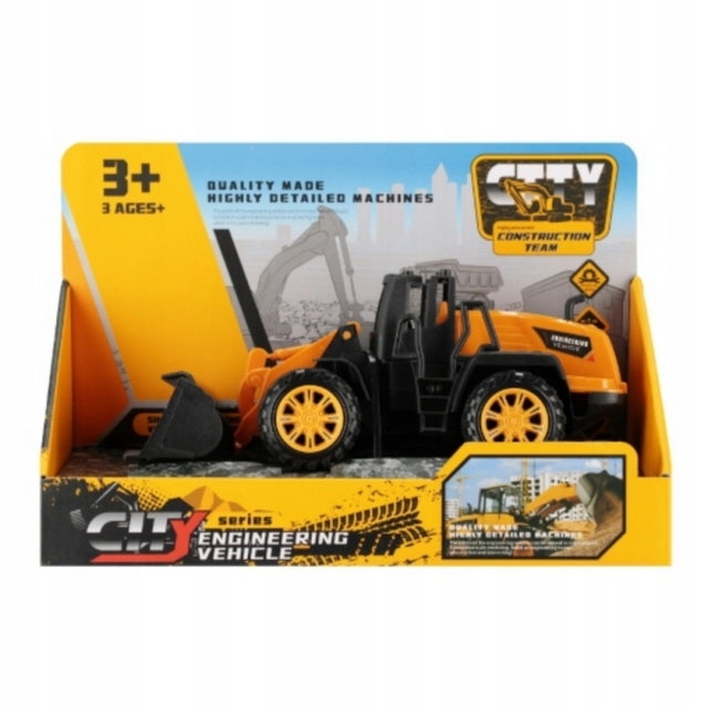 Jucarie buldozer, 25x17x11cm, MegaCreative, 567006, pvc, +3 ani