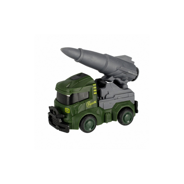 Camion militar MegaCreative 501595, diverse modele, plastic, multicolor, 3+ ani