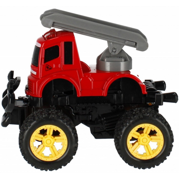 Camion utilitar MegaCreative 523892, 12cm, diverse modele, metalic, multicolor, 3+ ani
