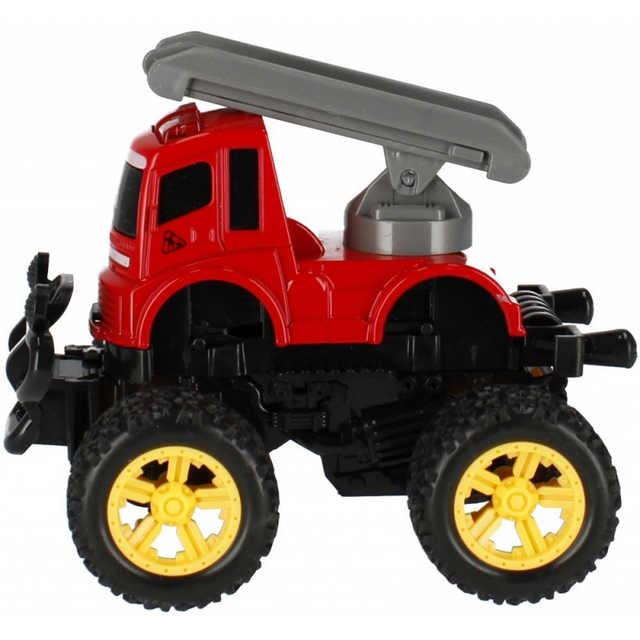 Camion utilitar MegaCreative 523892, 12cm, diverse modele, metalic, multicolor, 3+ ani
