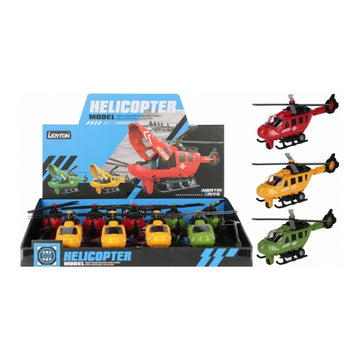 Jucarie elicopter 22cm MegaCreative 570962, 22x9x6cm, diverse culori, pvc, +3 ani