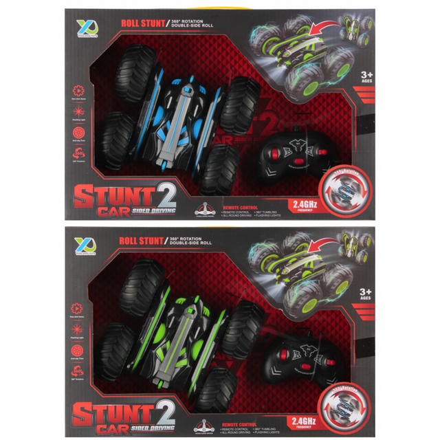 Jucarie masina Roll Stunt 2, 360 grade, 38x26x9cm, 3+ ani, MegaCreative, 545660