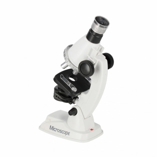 Jucarie microscop + accesorii MegaCreative 569872, 6x20x10cm, necesita 2 baterii AA LR06, +8ani