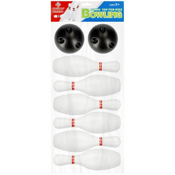 Set Bowling, include 6 popice, 2 bile, alb, 3+ ani, MegaCreative, 511319
