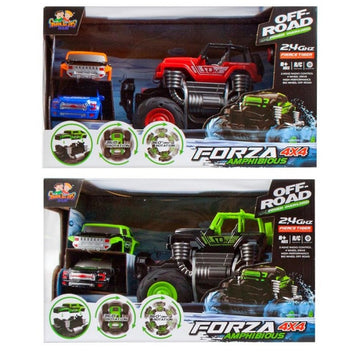 Masina off-road MegaCreative Amphibious 442828, plastic, diverse culori, 3+ ani
