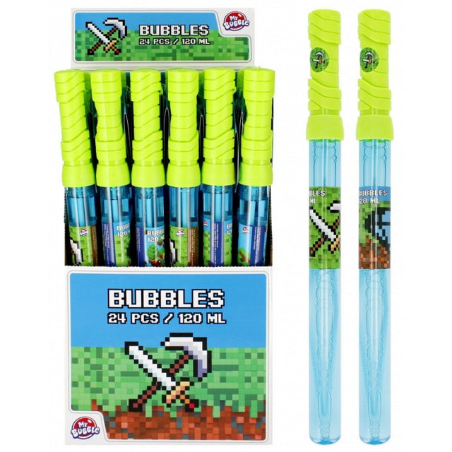Jucarie solutie baloane sapun, My Bubble Pixel, recipient plastic, 468171, 120ml