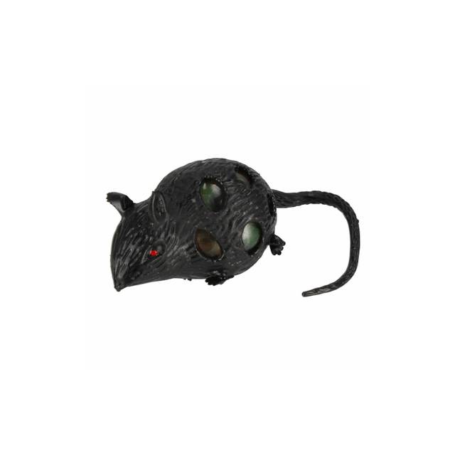 Squishy - soarece, negru, 3+ ani, MegaCreative, 500737