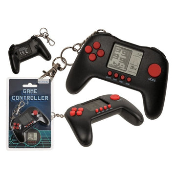 Jucarie tetris mini controler de jocuri cu breloc Out of the blue 79/7019 / 36191, 7.7x5.3cm, baterie