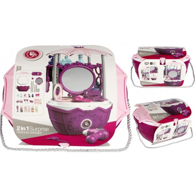 Set fashion - trusa infrumusetare - accesorii diverse incluse, MegaCreative 462455, 3+ ani