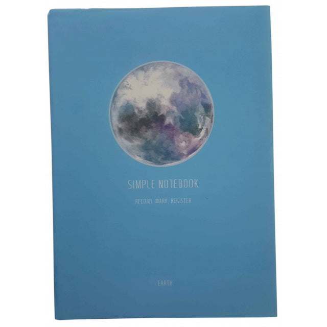 Jurnal A5 CNX Simple Notebook JTB223-6341 / 5034, 128 pagini, coperta PVC transparent