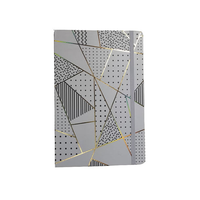Jurnal A6 CNX Dungi si Forme 3782-1L, 160 pagini, coperta carton, cu elastic