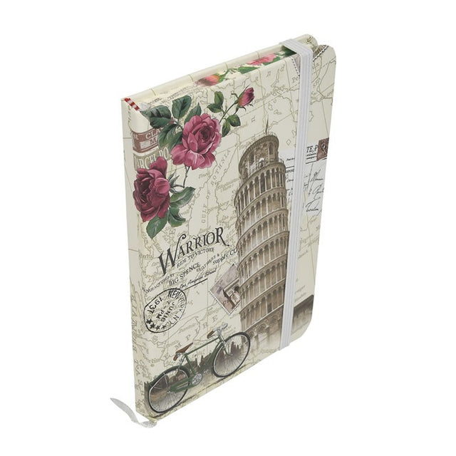 Jurnal A6 CNX Warrior 3782-30L, 192 pagini, coperta carton, cu elastic