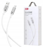 Cablu Date si Incarcare XO NB251, USB-A la USB-C, 18W, 1m - Alb