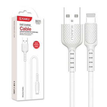 Cablu Date si Incarcare Kaku KSC-111, USB-A la Lightning, 18W, 2.4A, 1m - Negru
