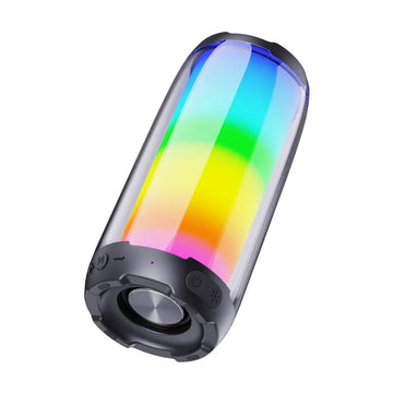 Boxa Portabila Kaku KSC-611, BT 5.0, Colorful Light, 10W, TWS - Negru