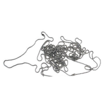 Lantisor pentru ecuson CNX, 70cm, metalic, argintiu
