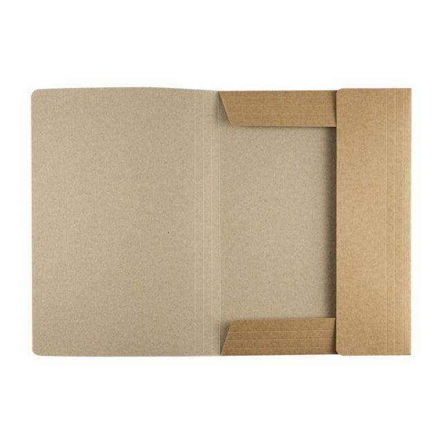 Mapa carton Grand 120-1989 / GR-442E, cu elastic, A4, culoare natur