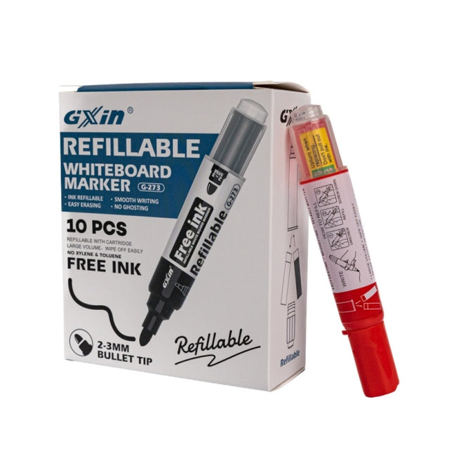 Marker tabla CNX G-273, reincarcabil, rosu