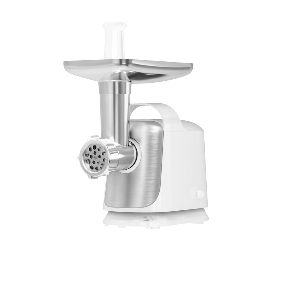 Masina de tocat carne 1300W, Floria ZLN7966, 2 site, functie reverse, lama inox, alb