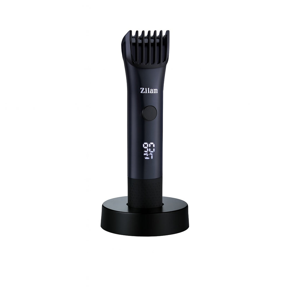 Masina de tuns 3 in 1 Zilan ZLN8771, IPX6, afisaj digital, incarcare rapida, negru