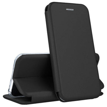 Husa Flip pentru Samsung S25 Edge, Magnetic Shell - Negru