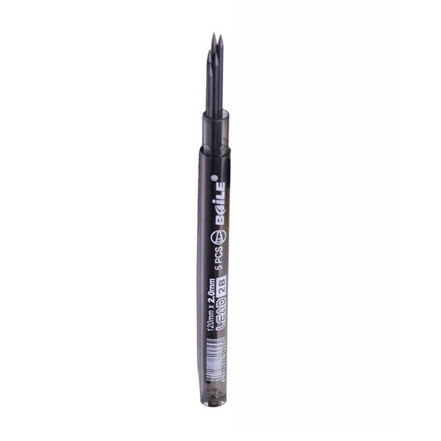 Mine creion mecanic CNX BAILE BL602, 2.0mm, 2B, set 5 buc
