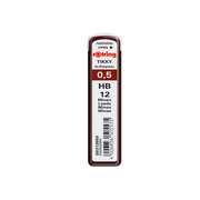 Mine creion mecanic Rotring Tikky, 0.5mm, HB, set 12 buc