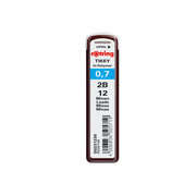 Mine creion mecanic Rotring Tikky, 0.7mm, 2B, set 12 buc