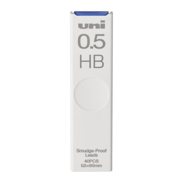 Mine creion mecanic UNI UL-S, 0.5mm, HB, set 40 buc