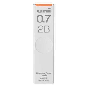 Mine creion mecanic UNI UL-S, 0.7mm, 2B, set 40 buc
