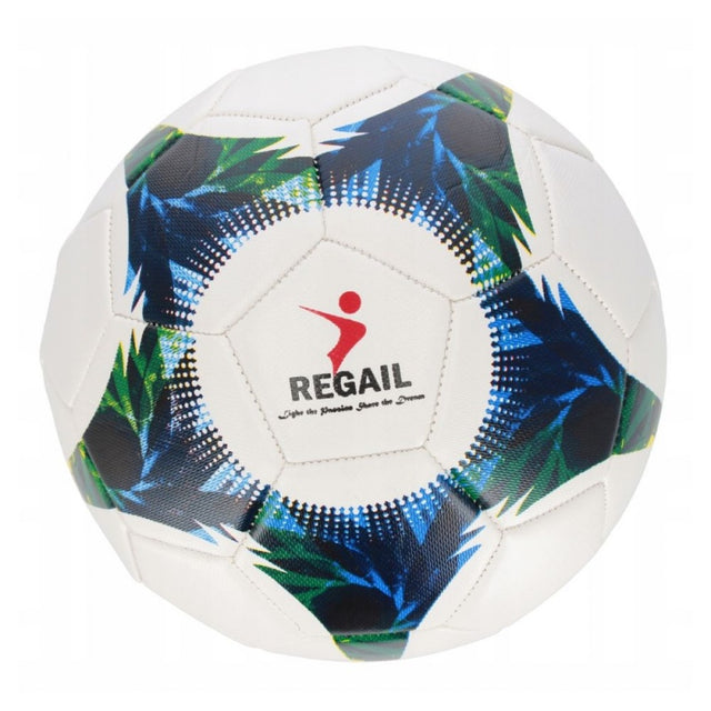 Minge fotbal, pvc, Regail, 19cm, diverse culori, MegaCreative, 576982