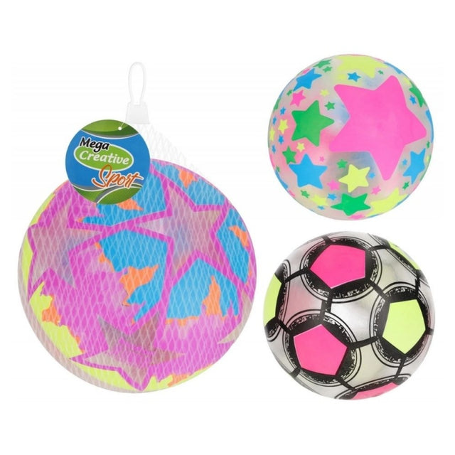 Minge volei PVC, 23cm, multicolor, 3+ ani, MegaCreative, 584018