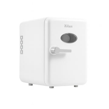 Mini frigider Zilan ZLN1153 portabil, 4L, 36W, racire si incalzire, uz casnic sau auto, alb