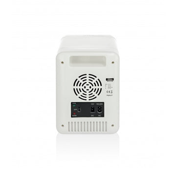Mini frigider Zilan ZLN1160 pentru make up, 4L, 36W, racire si incalzire, oglinda LED, portabil, alb