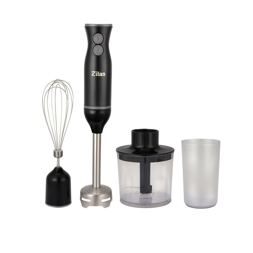 Mixer vertical 250W, Zilan ZLN5244, 2 viteze, set accesorii, negru