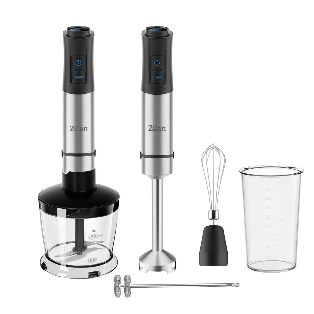 Mixer vertical 5 în 1 1200W, Zilan ZLN3939, afisaj digital, inox