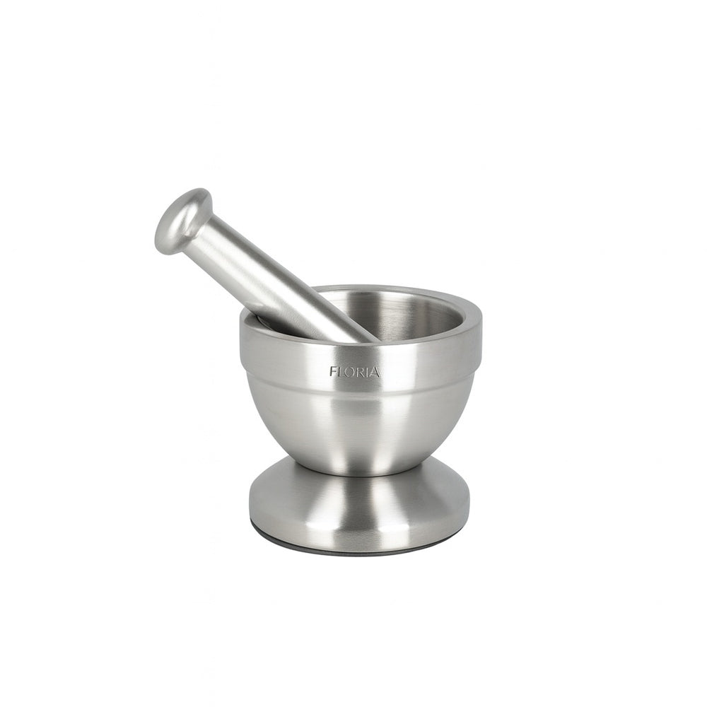 Mojar cu pistil Floria, otel inoxidabil, diametru 10 cm, ZLN2645, inox