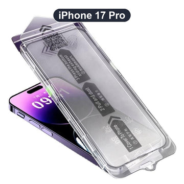 Folie Privacy pentru iPhone 17 Pro, MagicBox Glass, InstantFit, Privacy