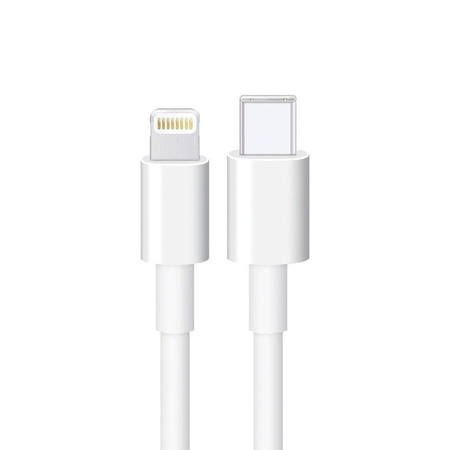 Cablu Date si Incarcare OEM MX0K2X, USB-C la Lightning, 20W, 1m - Alb