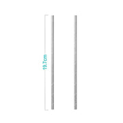 Paie argintii PartyGo, 20cm, DE0092, set 25 buc