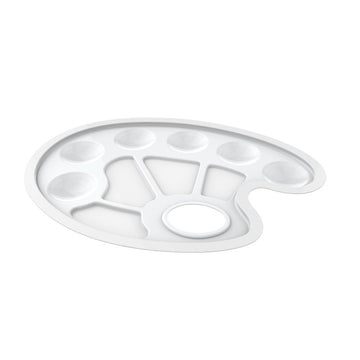 Paleta pictura Keyroad, 23.2cm, plastic, ovala, KR971855