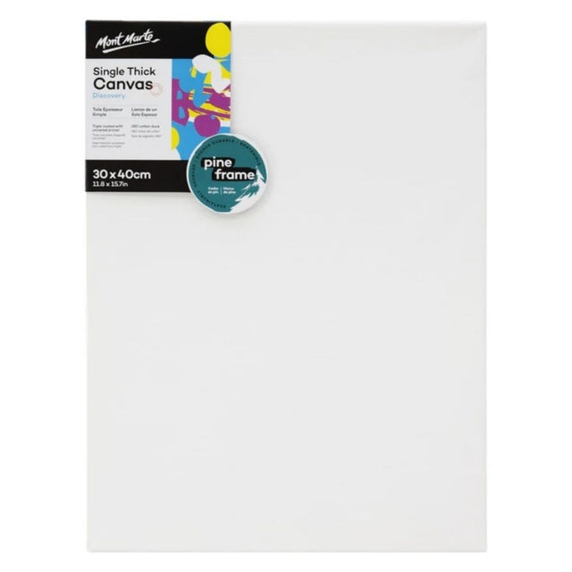 Panza pictura 30x40cm, Mont Marte - sasiu lemn, CDDS3040