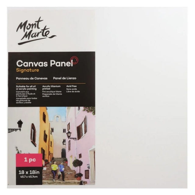 Panza pictura 45.7x45.7cm, Mont Marte, CMPL4545, 3mm (carton panzat)