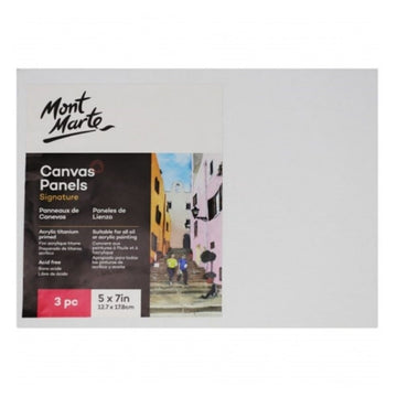 Panza pictura 7x17.8cm, Mont Marte, CMPL1318, 3mm x 3buc/set (carton panzat)
