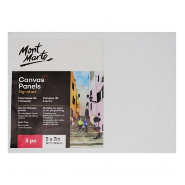 Panza pictura 7x17.8cm, Mont Marte, CMPL1318, 3mm x 3buc/set (carton panzat)