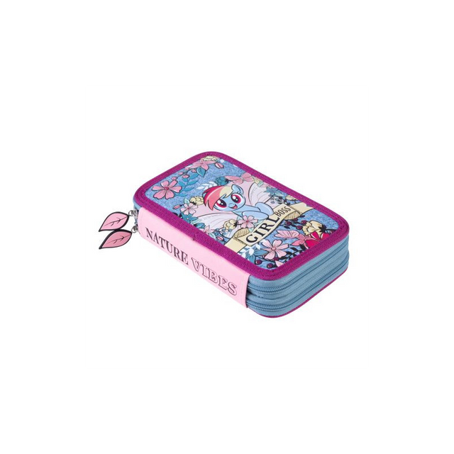 Penar echipat St.Majewski My Little Pony, 2 fermoare, bleu cu roz, 634604